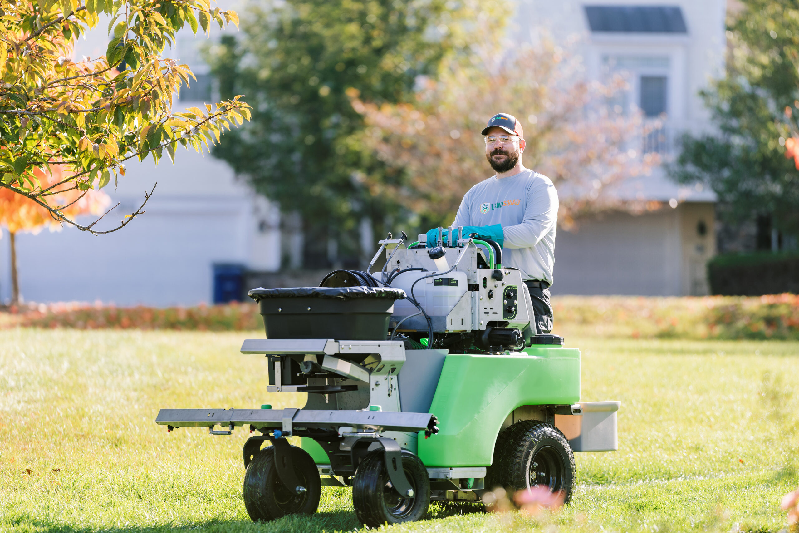 Riding the applicator