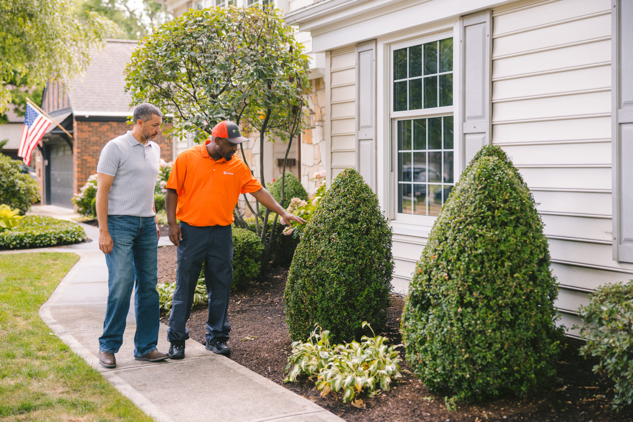 Lawn care walk through